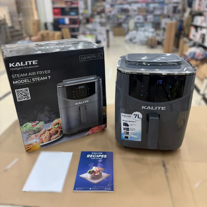KALITE Digital Air Fryers with Steamer XXL 7L