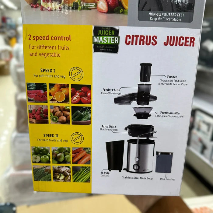 Axford Citrus Juicer — Fresh Juice, Fresh Life!