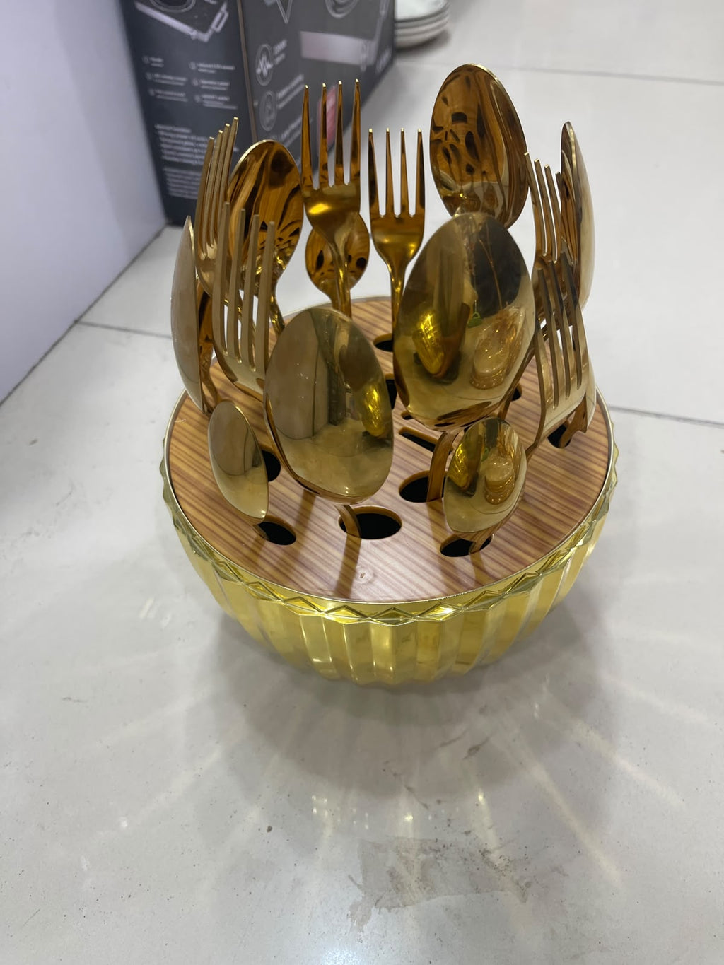Spoon set Golden