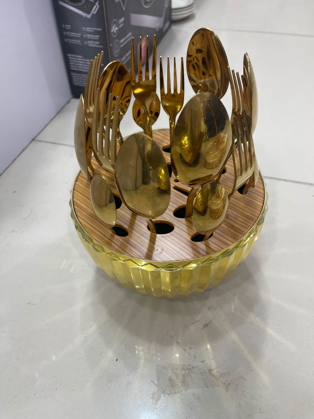 Spoon set Golden